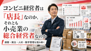コンビニ経営者は「店長」なのか、それとも小売業の総合経営者なのか